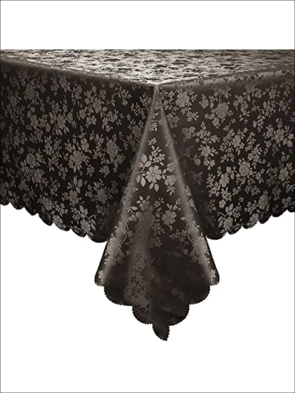 Waterproof Heavy Duty Vinyl Tablecloth 60x84 Rectangular Floral